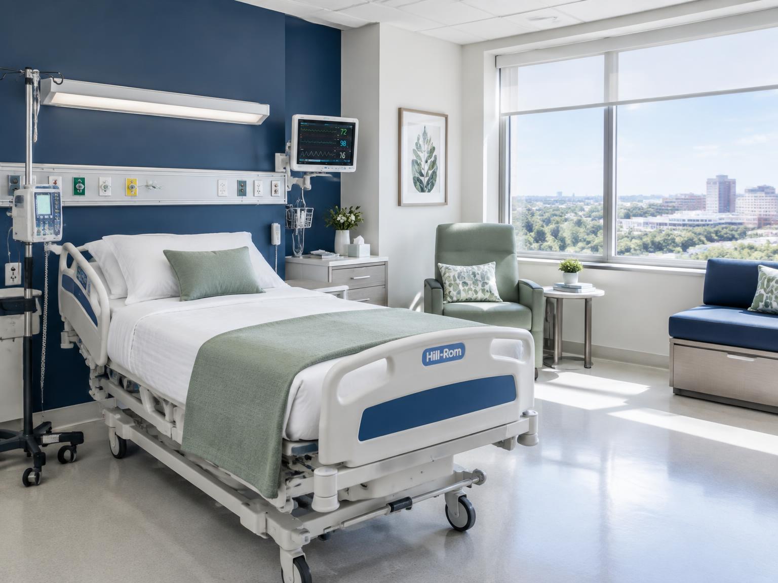 Habitación de hospitalización de Clínica Santa Rosa